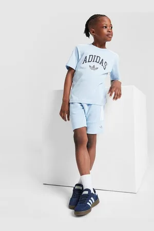 adidas Komplet $Varsity T/sht Set Blu