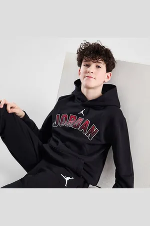 Jordan Bluza Z Kapturem Fade Colg Oh Blk/rd B