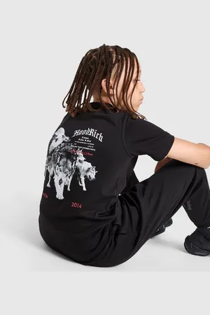 Hoodrich T-Shirt Gothic Tee Blk/red