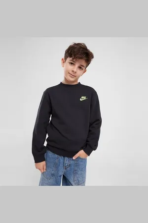 Nike Bluza K Nsw Club Flc Crew Ls Lbr B