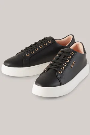 JOOP! Skórzane sneakersy Tinta New Daphne w kolorze czarnym