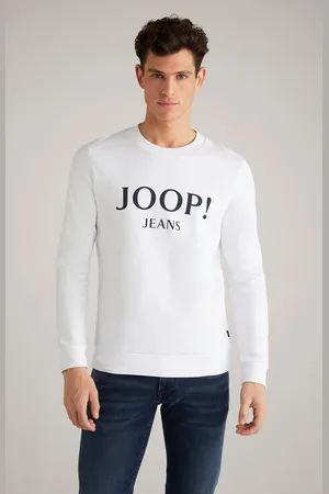 JOOP! Bawełniana bluza Alfred w kolorze białym