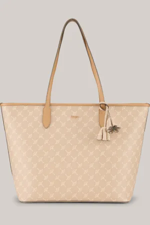 JOOP! Torba midi shopper Cortina Lara w kolorze sezamowym