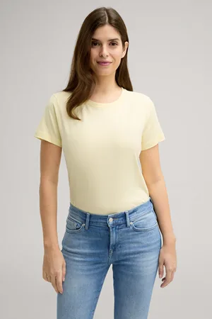JOOP! T-shirt w kolorze żółtym
