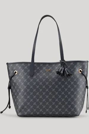 JOOP! Torba shopper Cortina Lara w kolorze granatowym