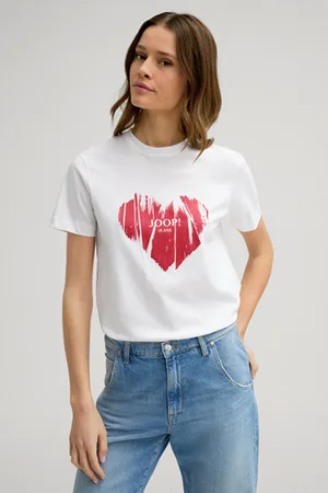 JOOP! T-shirt Tessa w kolorze białym