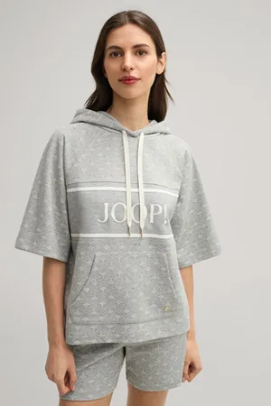JOOP! Bluza z kapturem Taisa w kolorze szarym z ecru