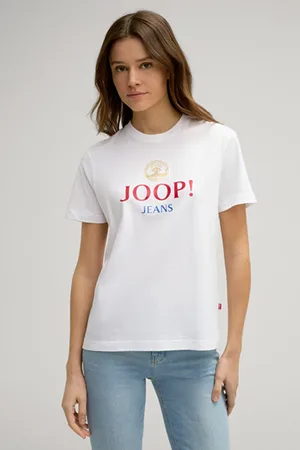 JOOP! T-shirt Temari w kolorze białym