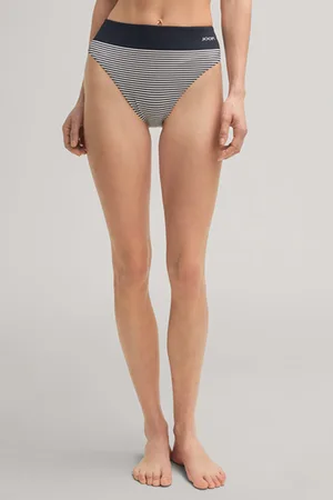 JOOP! Majtki bikini w kolorze granatowym i złamanej bieli w paski