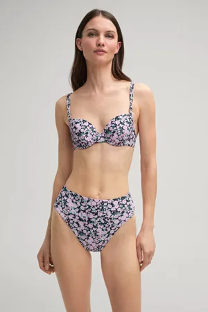 JOOP! Top od bikini w kolorze różowo-czarnym