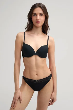 JOOP! Biustonosz z bezszwowymi miseczkami Beautiful w czarnym kolorze