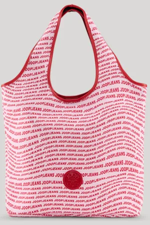 JOOP! Torba tote Mercato Loulou w kolorze różowo-czerwonym
