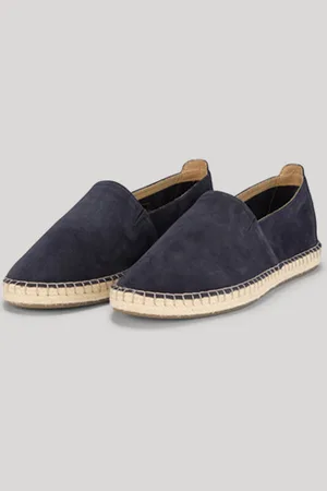 JOOP! Espadryle Velluto Stampa w kolorze ciemnoniebieskim