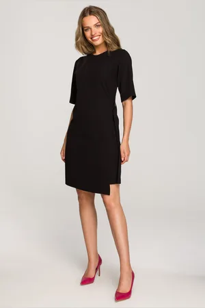 Style Midi sukienka z podwójnym przodem