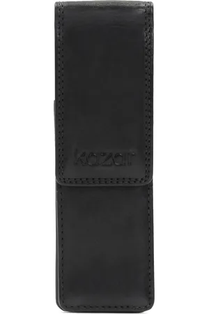 Kazar Eleganckie skórzane etui na 2 długopisy