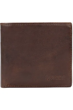 Kazar Skórzany portfel z rozkładanym panelem