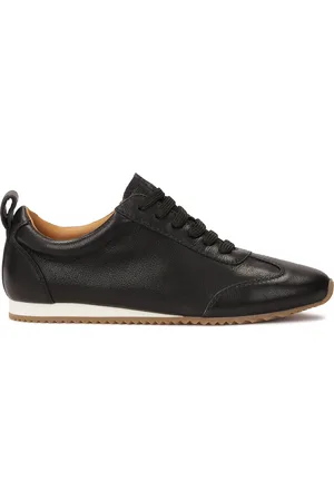 Kazar Minimalistyczne czarne sneakersy