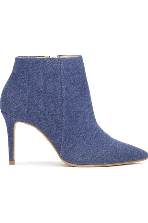 Kazar Botki denim na wysokim smukłym obcasie