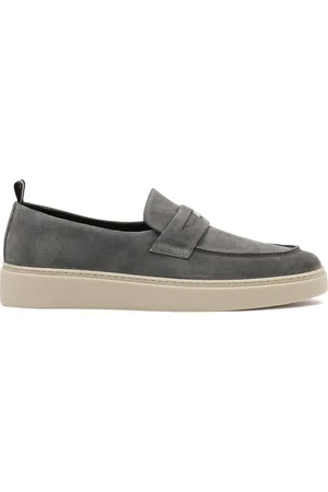 Kazar Zamszowe sneakersy z wsuwaną cholewką