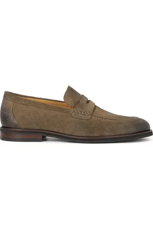 Kazar Loafersy z zamszu w kolorze