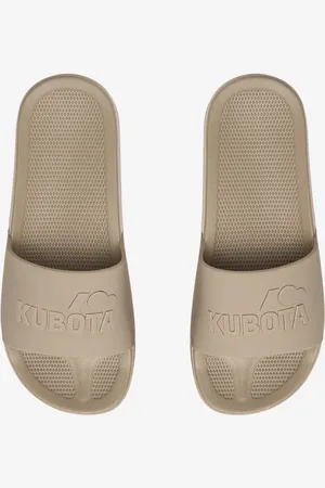 Kubota Klapki Plain beżowe Basenowe