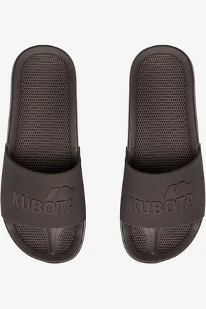 Kubota Klapki Plain brązowe Basenowe