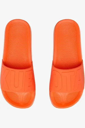 Kubota Klapki Plain 2.0 pomarańczowe Basenowe