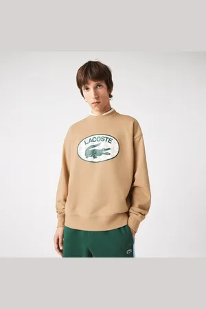 Lacoste Męska bluza z nadrukiem monogramu Loose Fit