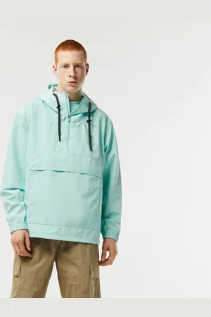 Lacoste Męska krótka kurtka nierozpinana z kapturem