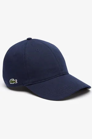 Lacoste Czapka Unisex Z Diagonalu Z Bawełny Organicznej