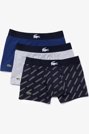 Lacoste Męskie Bokserki Z Elastycznej Bawełny 3-Pak