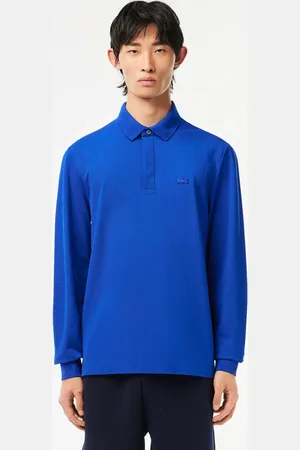 Lacoste Bawełniana koszulka polo z długim rękawem Smart Paris