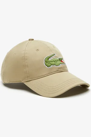 Lacoste Regulowana czapka unisex z diagonalu z bawełny organicznej