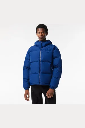 Lacoste Męska wodoodporna krótka kurtka pikowana