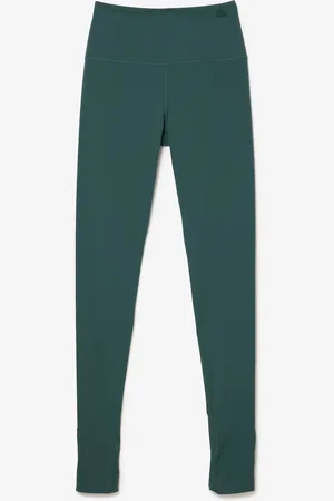 Lacoste Damskie legginsy ze składanymi zapiętkami