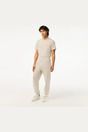 Lacoste Męskie spodnie sportowe z bawełny organicznej