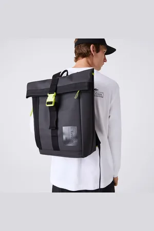 Lacoste Męski Wodoodporny Plecak Z Nadrukiem Logo