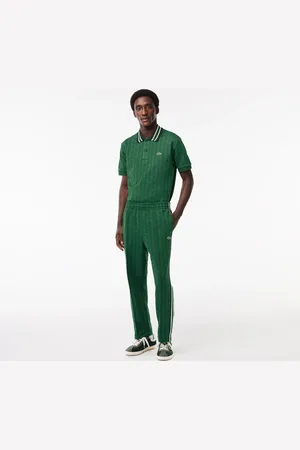 Lacoste Spodnie dresowe Paris z żakardowym monogramem