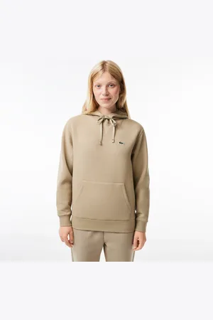 Lacoste Damska bluza z kapturem z mieszanki bawełnianej Loose Fit