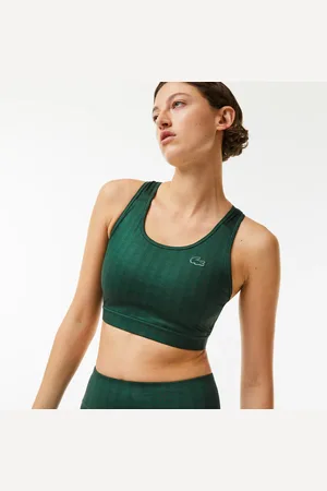 Lacoste Damski stanik sportowy z nadrukiem SPORT