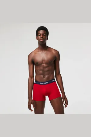 Lacoste Męskie Bokserki Z Mikrofibry 3-Pak