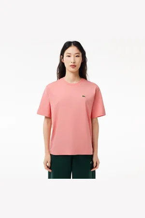 Lacoste T-shirt Relaxed Fit z lekkiego bawełnianego dżerseju Pima