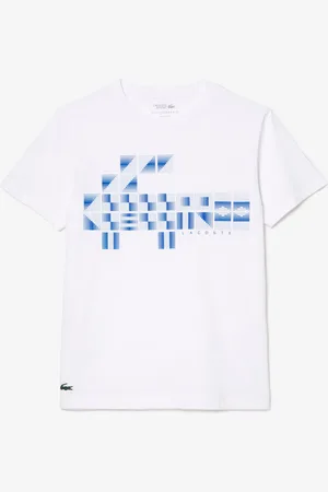 Lacoste Męski T-shirt z nadrukiem SPORT x Novak Djokovic