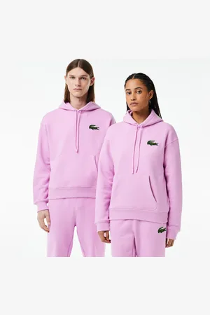 Lacoste Bluza unisex z kapturem z bawełny organicznej Loose Fit