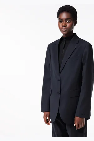 Lacoste Wełniana marynarka oversize