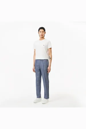 Lacoste Spodnie dresowe Paris z żakardowym monogramem