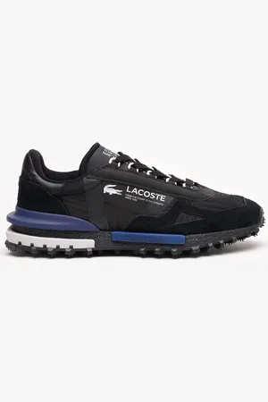 Lacoste Męskie buty treningowe Elite Active z nylonu i zamszu