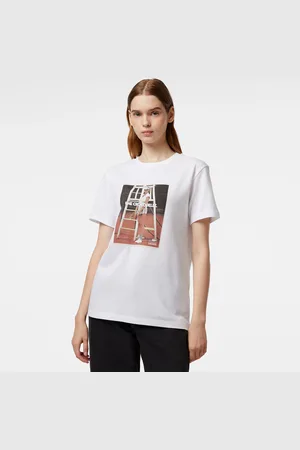 Lacoste T-shirt z nadrukiem z piki