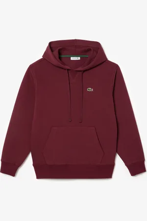 Lacoste Damska bluza z kapturem z mieszanki bawełnianej Loose Fit