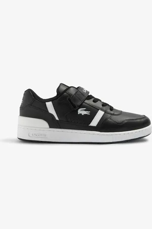 Lacoste Męskie skórzane buty sportowe T-Clip Velcro